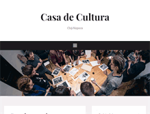 Tablet Screenshot of casadeculturacluj.ro